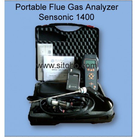 Portable Flue Gas Analyzer Sensonic 1400